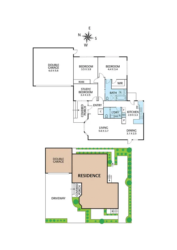 Floorplan of Homely unit listing, 2/1266 Toorak Road, Camberwell VIC 3124