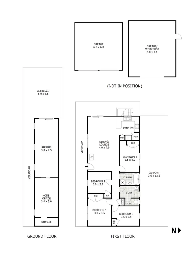 Floorplan of Homely house listing, 10 John Court, Waterford Park VIC 3658