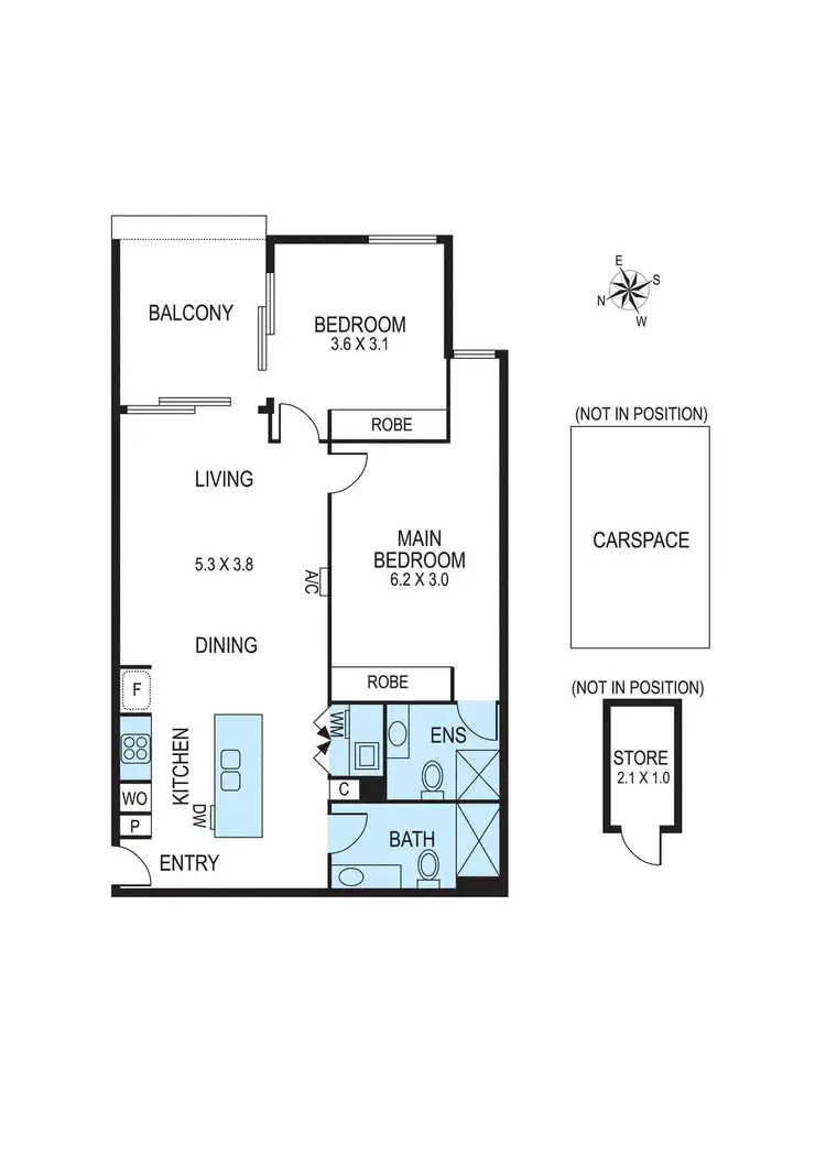 Floorplan of Homely apartment listing, 105/6-8 Blair Street, Bentleigh VIC 3204
