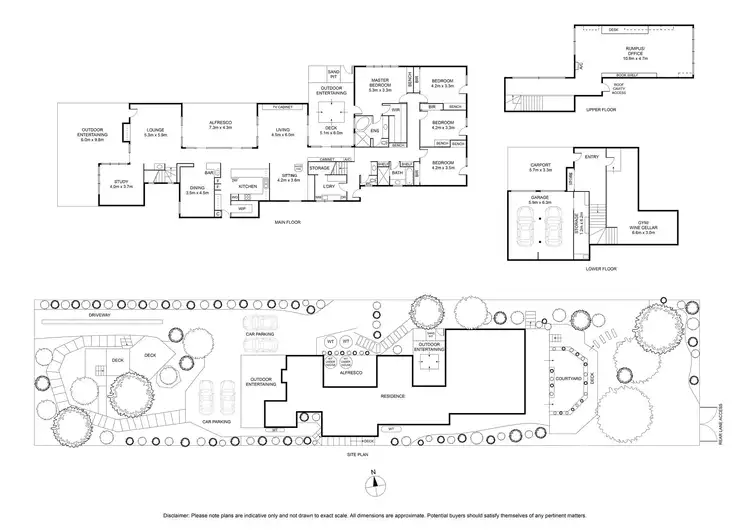 Floorplan of Homely house listing, 64 James Cook Drive, Wandana Heights VIC 3216