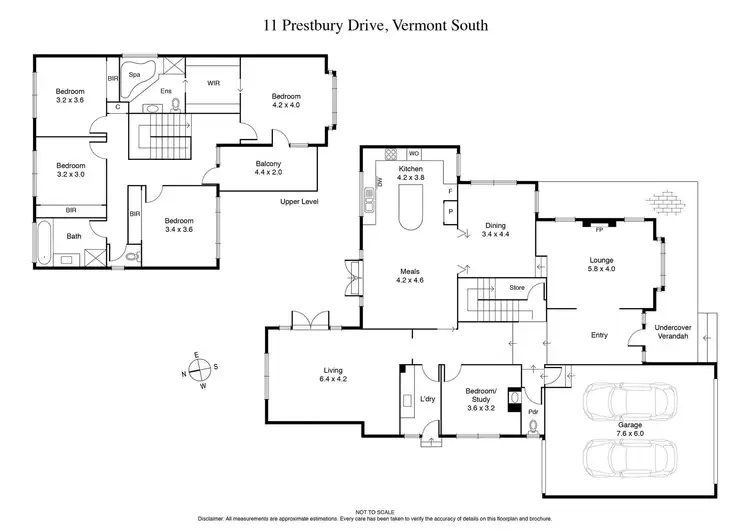 Floorplan of Homely house listing, 11 Prestbury Drive, Vermont South VIC 3133