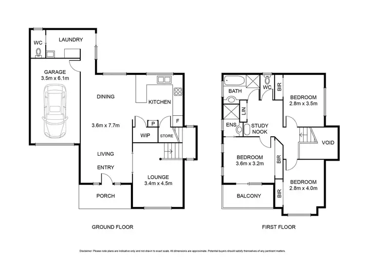 Floorplan of Homely house listing, 57 Carr Street, Geelong VIC 3220