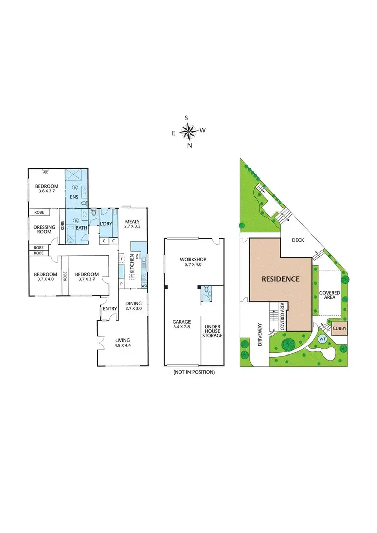 Floorplan of Homely house listing, 6 Allima Avenue, Yallambie VIC 3085