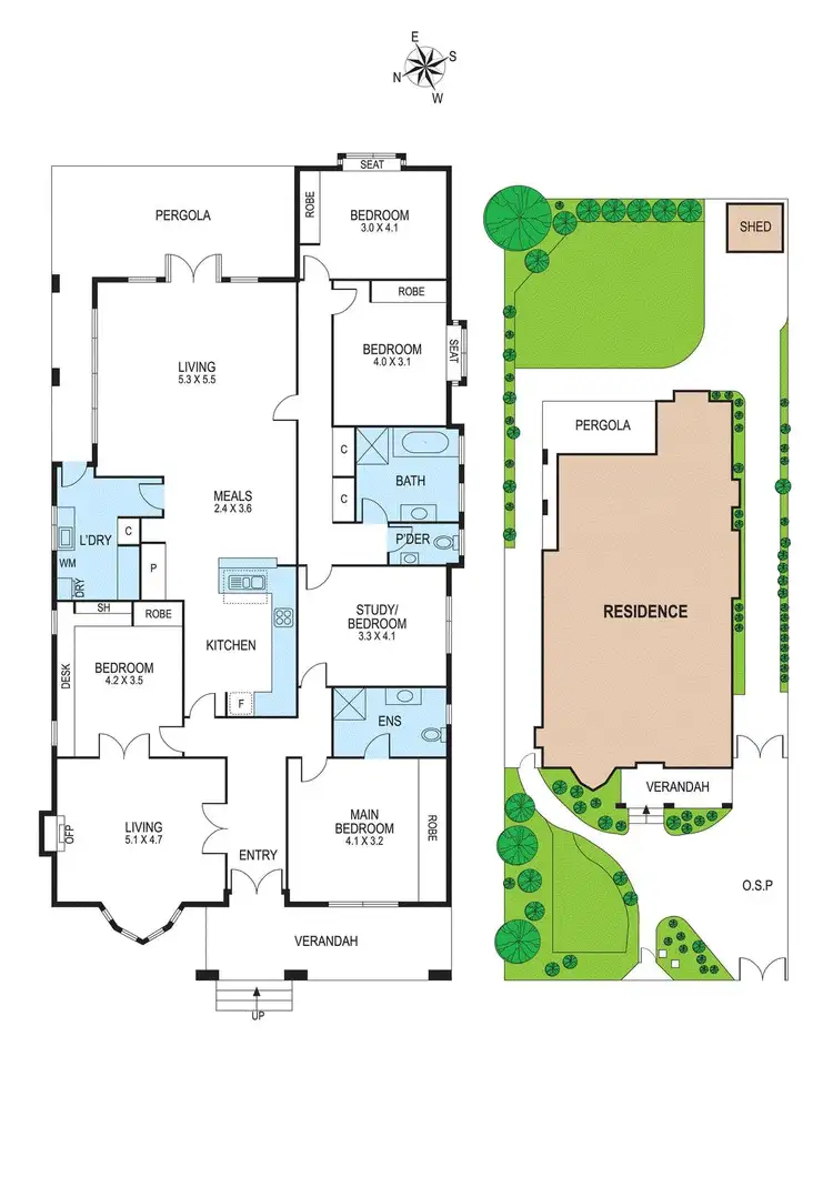 Floorplan of Homely house listing, 8 Hall Street, Mckinnon VIC 3204