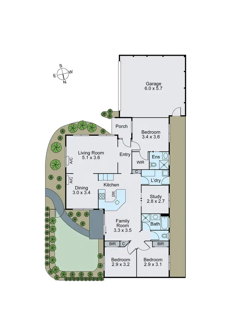 Floorplan of Homely townhouse listing, 15A Gnarwyn Road, Carnegie VIC 3163