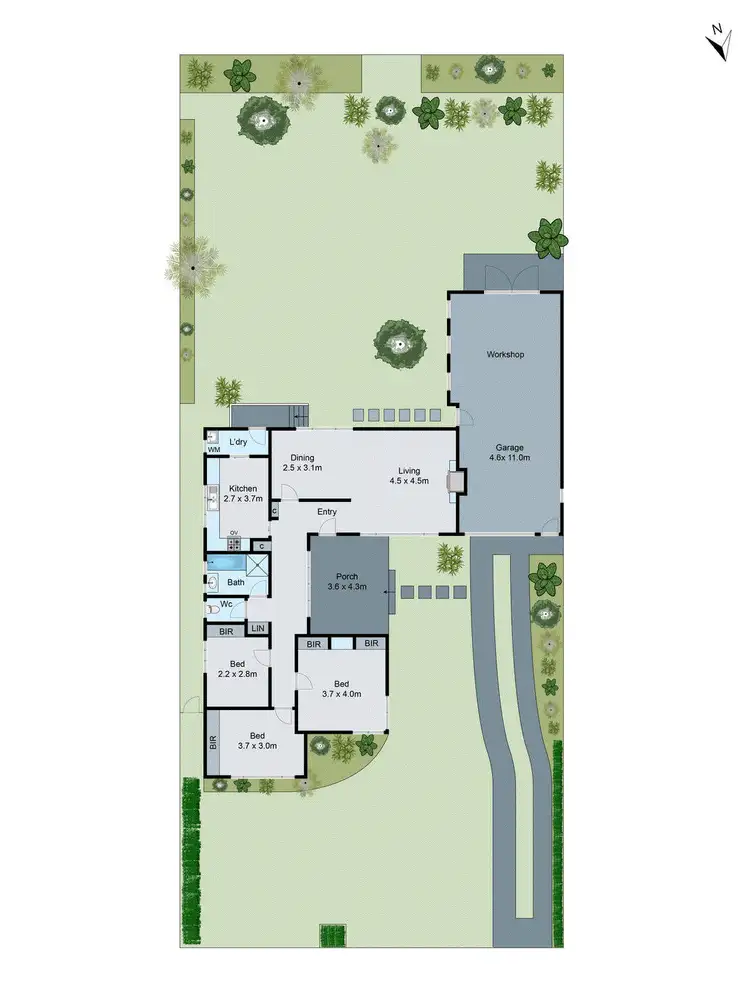 Floorplan of Homely house listing, 48 Albert Street, Mount Waverley VIC 3149