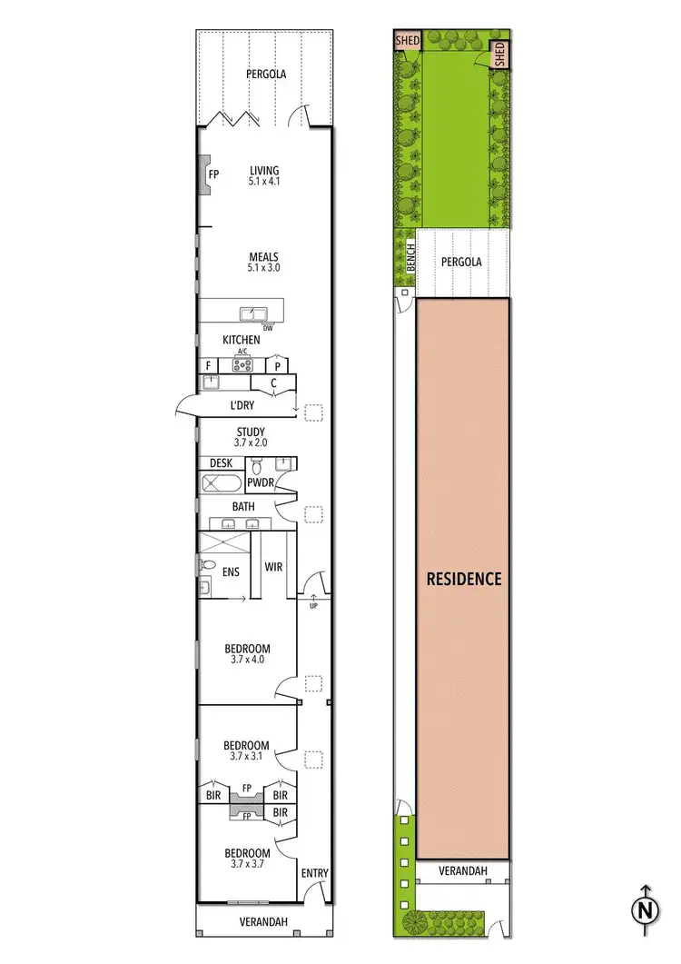 Floorplan of Homely house listing, 2219 The Parade, Ascot Vale VIC 3032