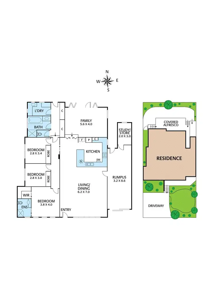 Floorplan of Homely house listing, 9A Nicholson Close, Research VIC 3095