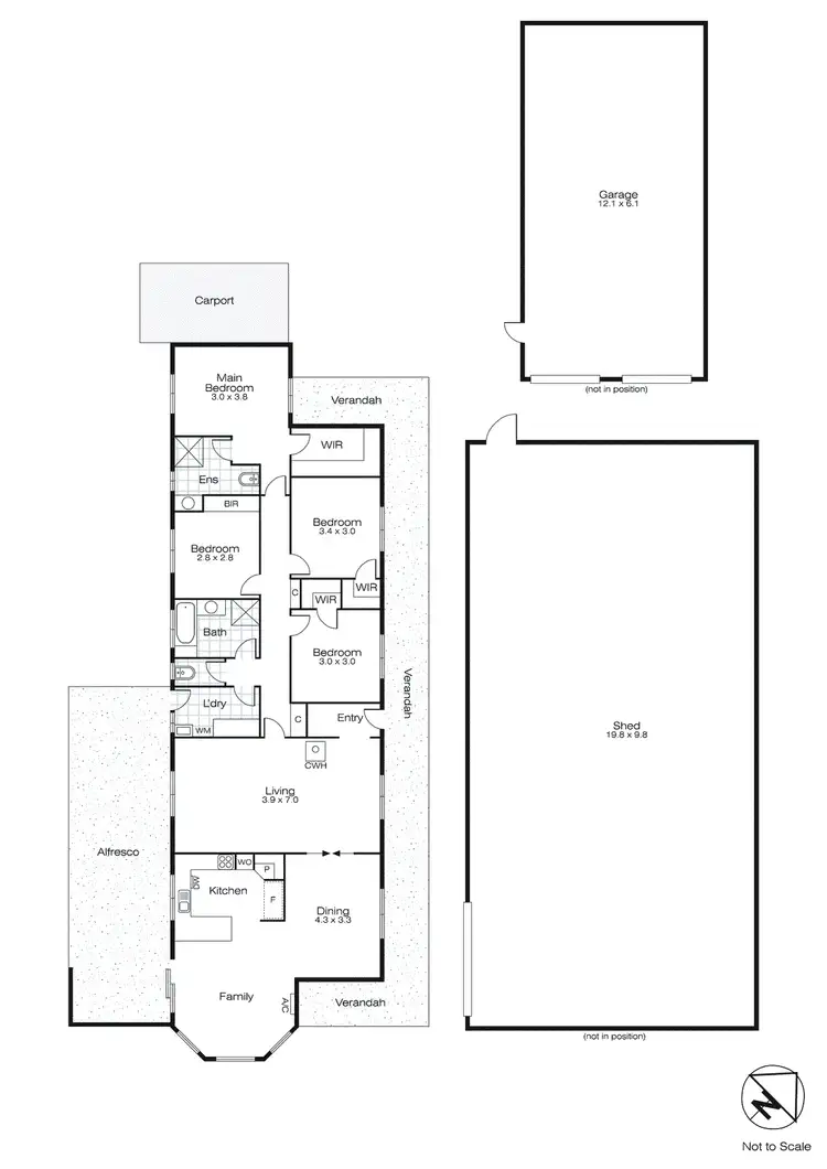 Floorplan of Homely house listing, 25 Kirkwood Drive, Smythes Creek VIC 3351