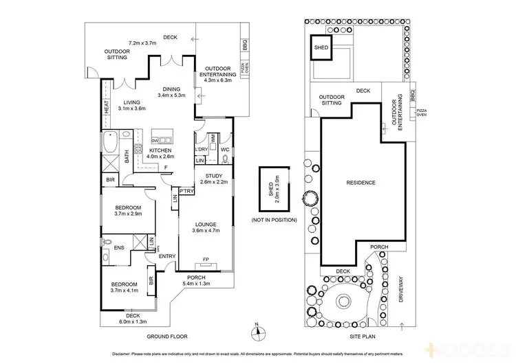 Floorplan of Homely house listing, 126 Gertrude Street, Geelong West VIC 3218