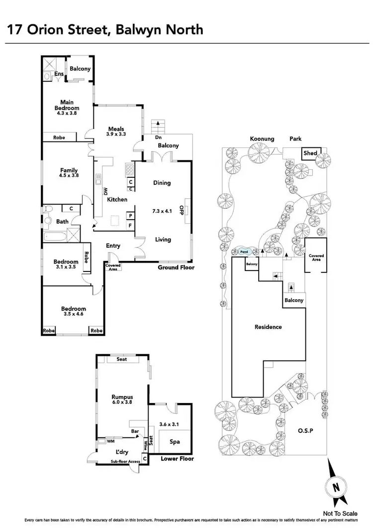 Floorplan of Homely house listing, 17 Orion Street, Balwyn North VIC 3104