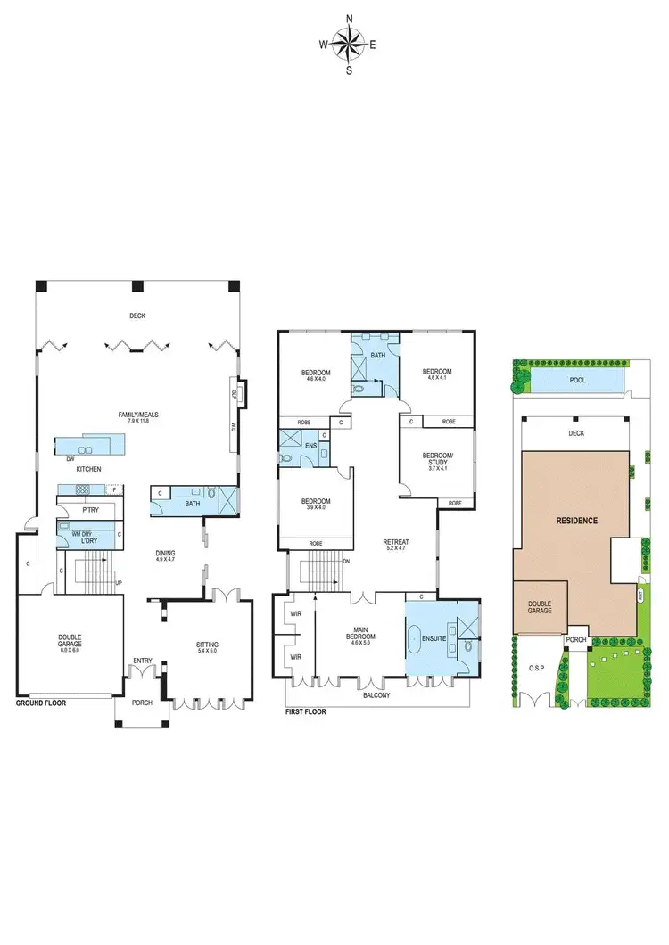 Floorplan of Homely house listing, 25 Marston Street, Bentleigh VIC 3204