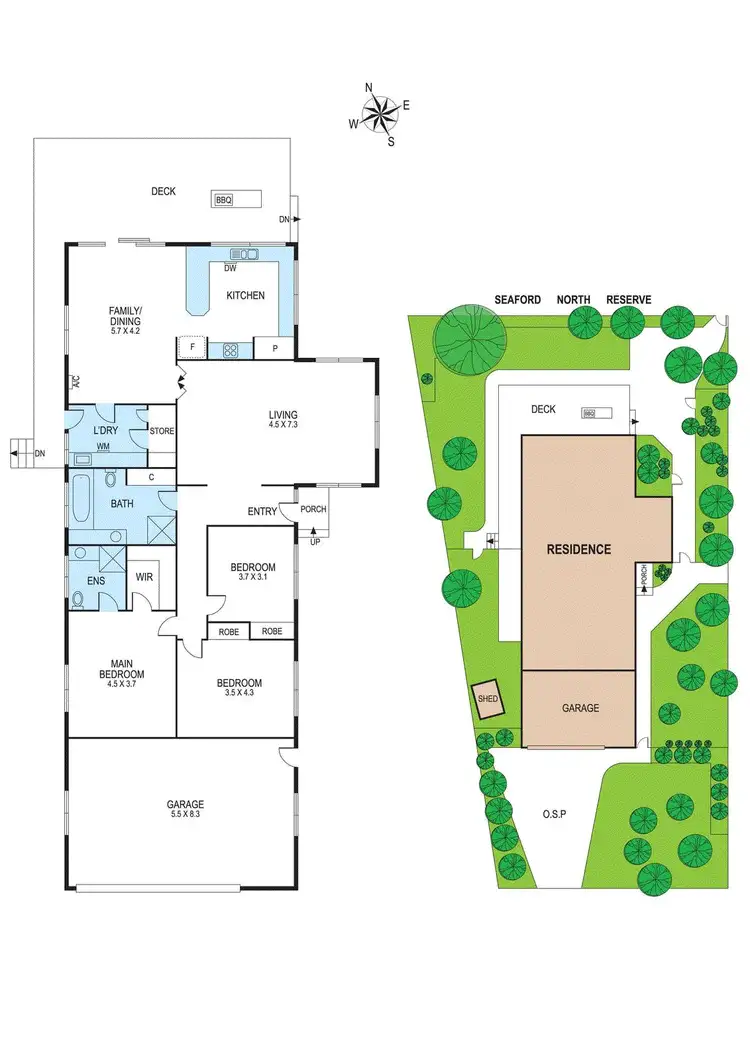 Floorplan of Homely house listing, 2 Mckenzie Street, Seaford VIC 3198