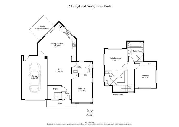 Floorplan of Homely house listing, 8/29 Longfield Way, Deer Park VIC 3023