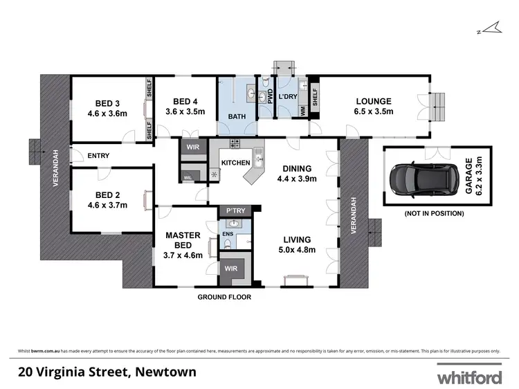 Floorplan of Homely house listing, 20 Virginia Street, Newtown VIC 3220