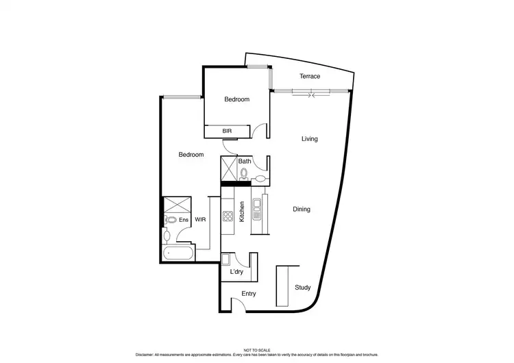 Floorplan of Homely apartment listing, 85/85 Rouse Street, Port Melbourne VIC 3207