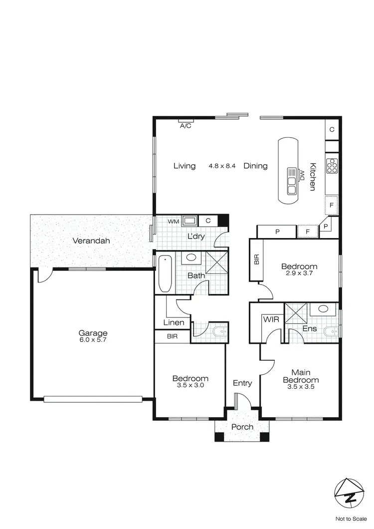 Floorplan of Homely house listing, 10 Cecile Court, Ballarat East VIC 3350