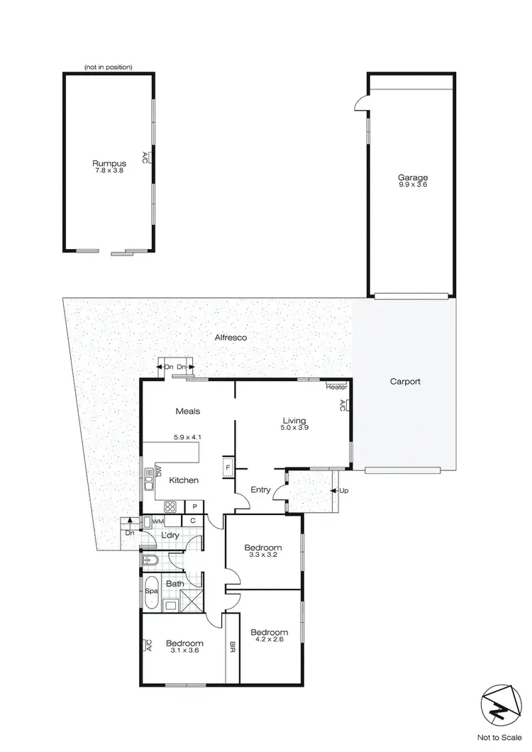 Floorplan of Homely house listing, 14 Iona Drive, Sebastopol VIC 3356