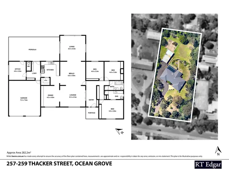 Floorplan of Homely house listing, 257-259 Thacker Street, Ocean Grove VIC 3226