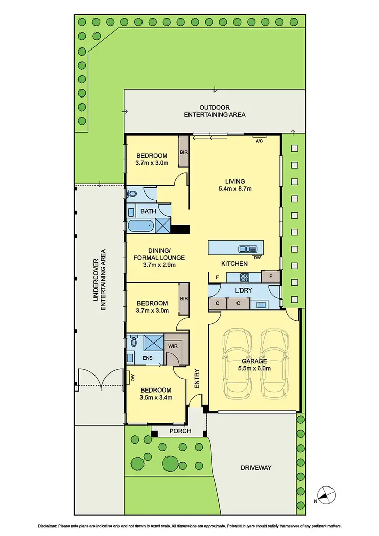 Floorplan of Homely house listing, 29 Botanica Drive, Chirnside Park VIC 3116