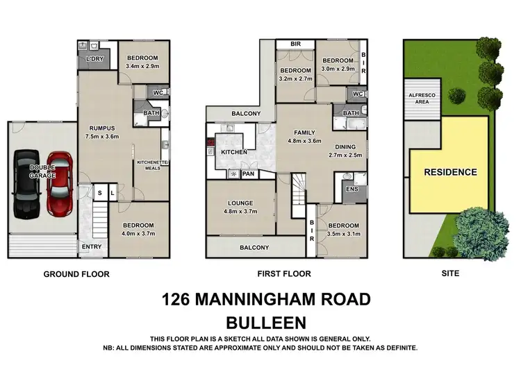 Floorplan of Homely house listing, 124-128 Manningham Road, Bulleen VIC 3105