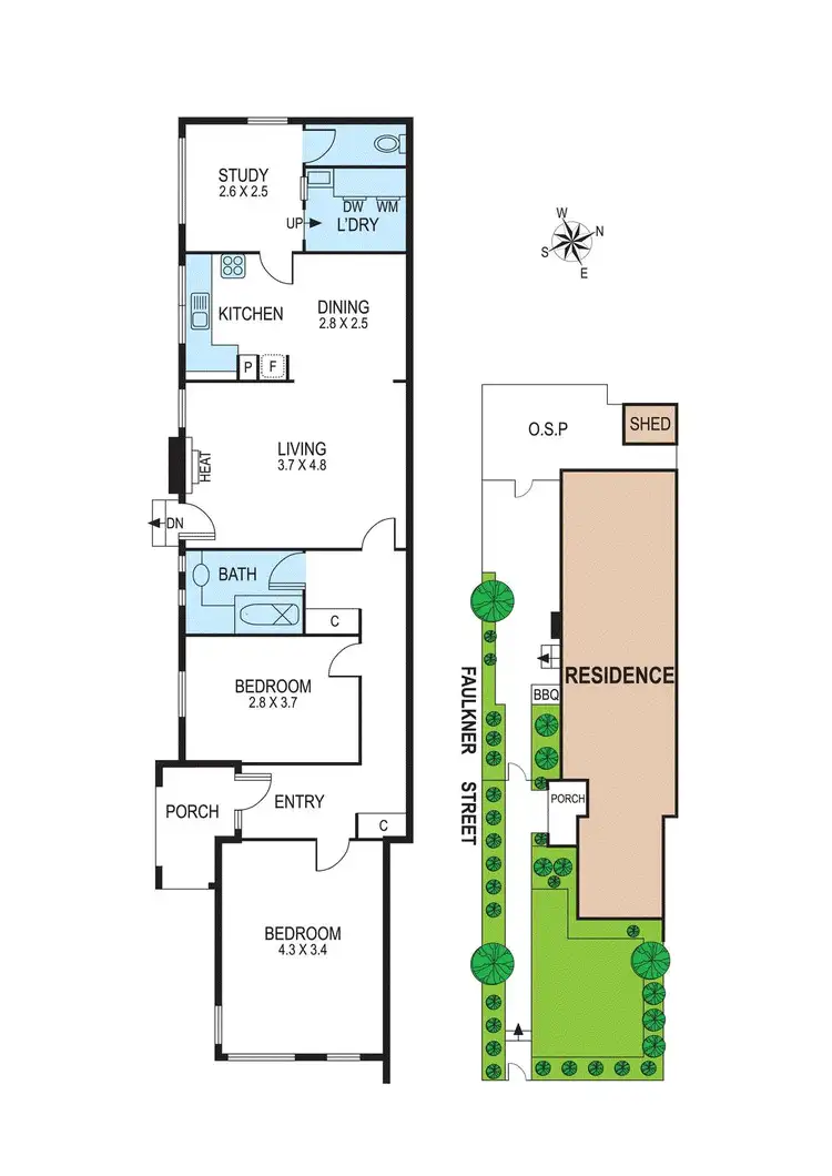 Floorplan of Homely house listing, 17 Jasper Road, Bentleigh VIC 3204