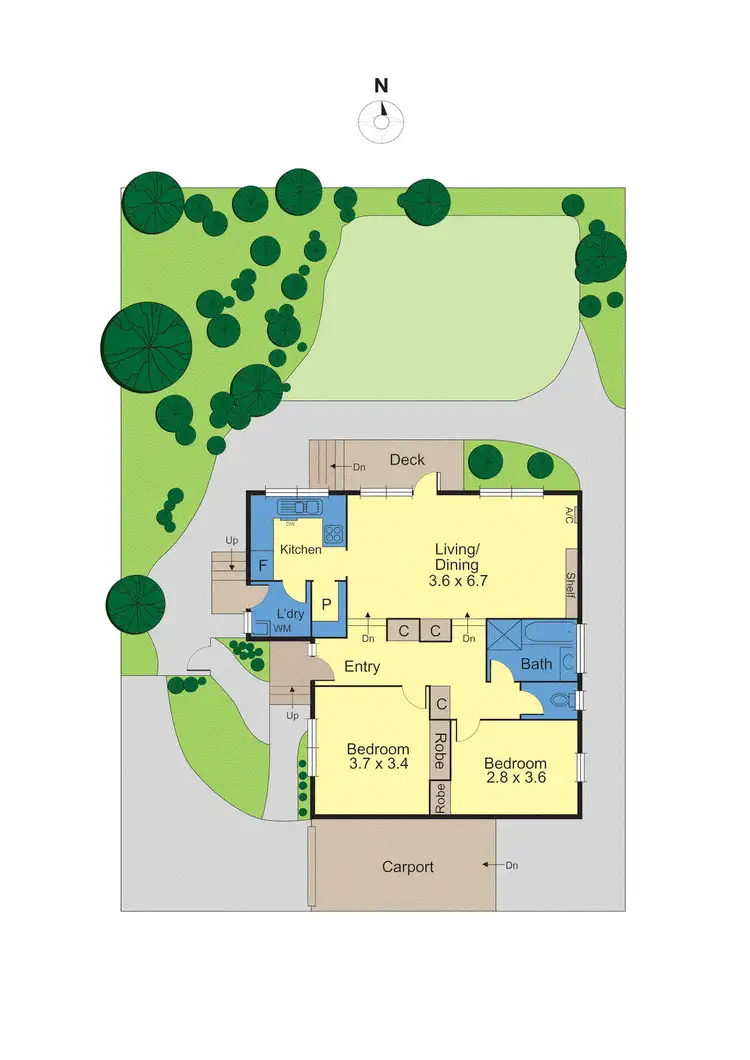 Floorplan of Homely apartment listing, 8/27-29 Thomas Street, Camberwell VIC 3124