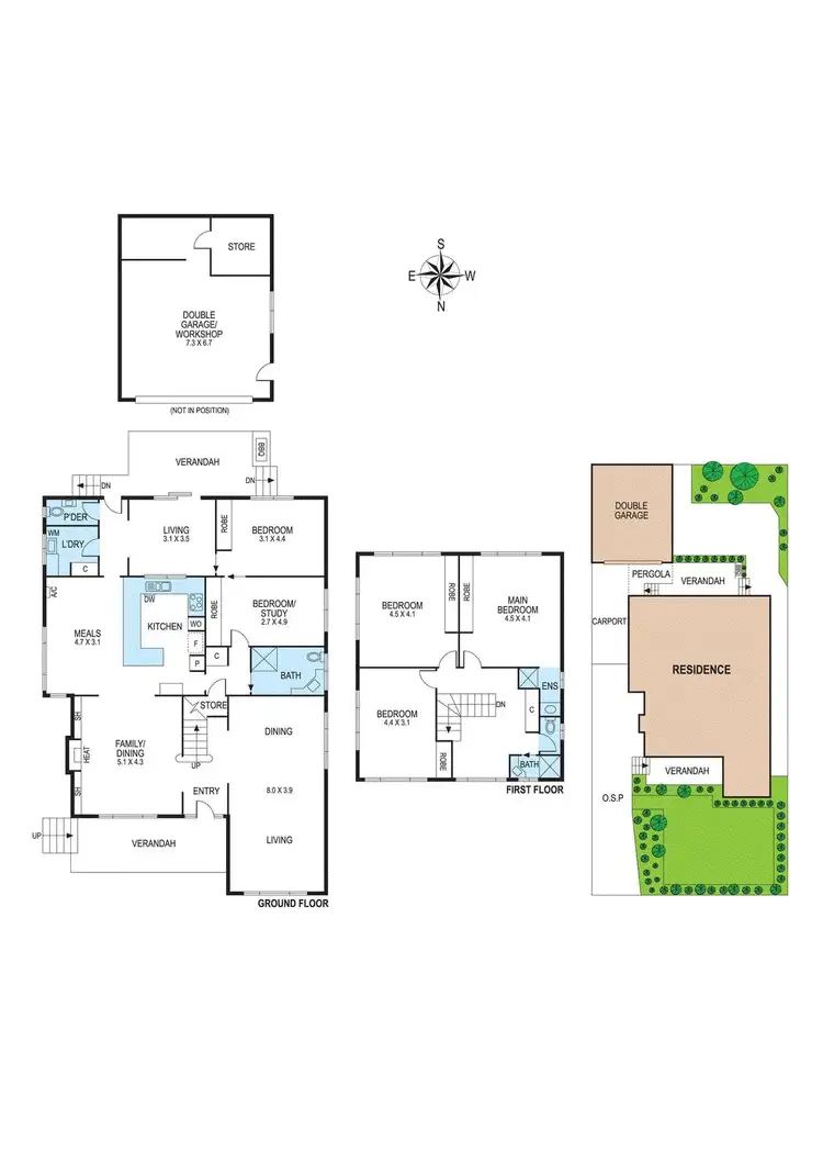 Floorplan of Homely house listing, 26 Greendale Road, Bentleigh East VIC 3165