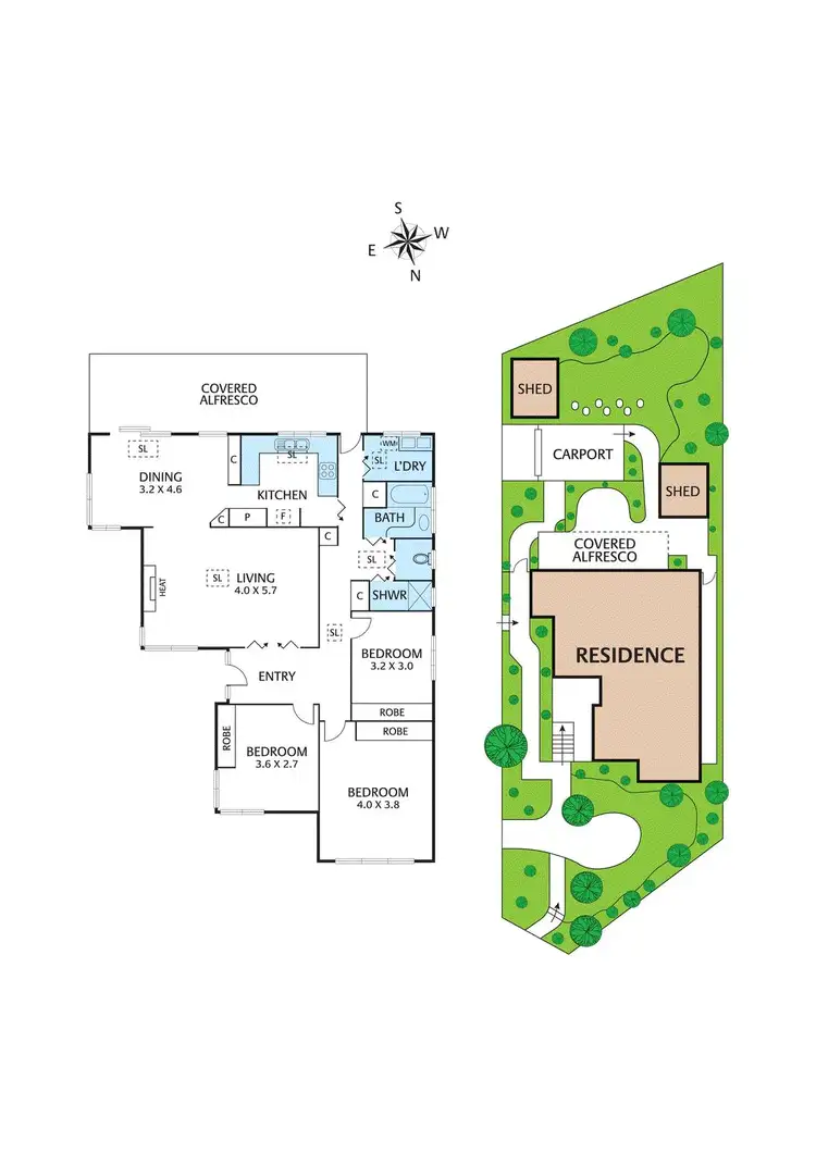 Floorplan of Homely house listing, 54 Castleton Road, Viewbank VIC 3084