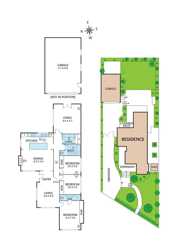 Floorplan of Homely house listing, 6 Helene Street, Eltham VIC 3095