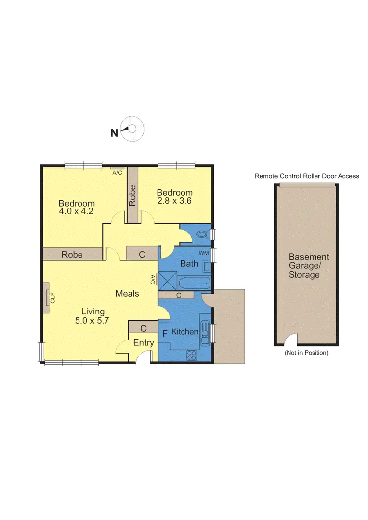 Floorplan of Homely apartment listing, 6/15 Shakespeare Grove, Hawthorn VIC 3122