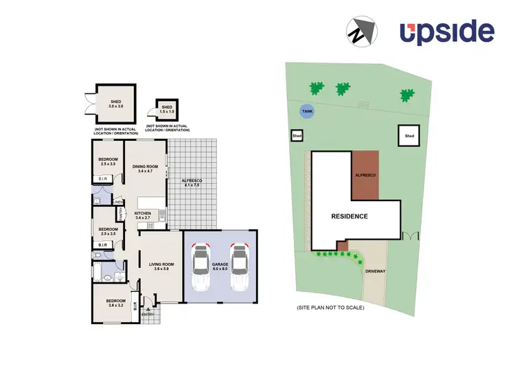Floorplan of Homely house listing, 7 Discovery Drive, Orange NSW 2800