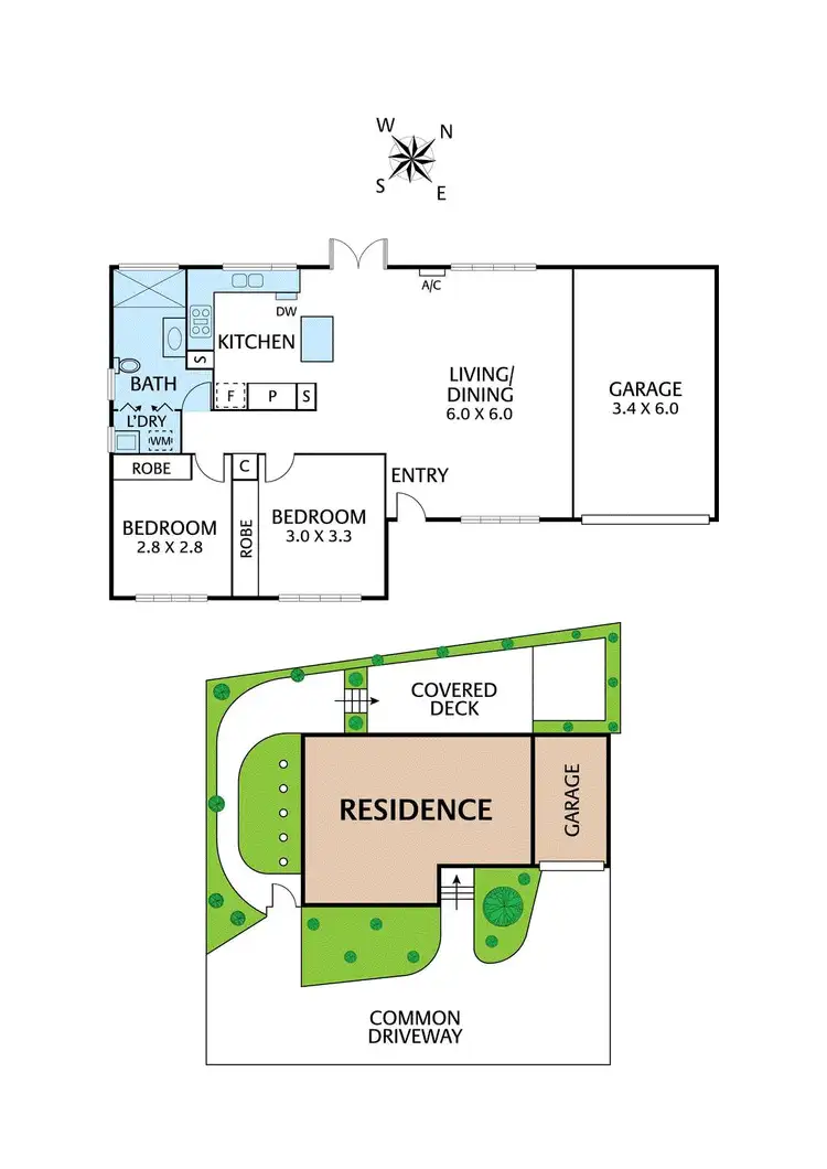 Floorplan of Homely unit listing, 5/141 Main Road, Lower Plenty VIC 3093
