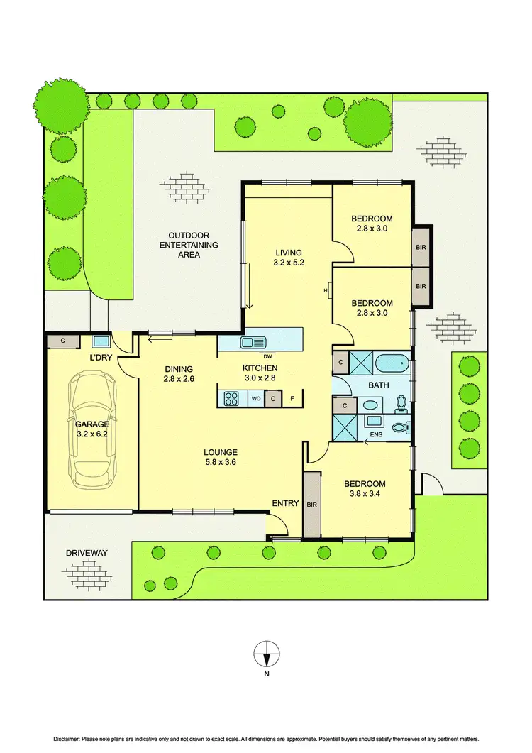 Floorplan of Homely house listing, 13 Marong Terrace, Forest Hill VIC 3131