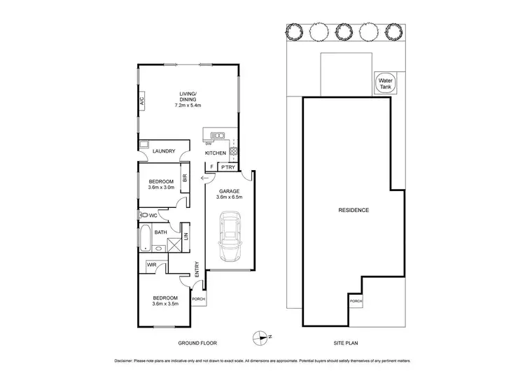 Floorplan of Homely unit listing, 3/34 Weeroona Avenue, Hamlyn Heights VIC 3215