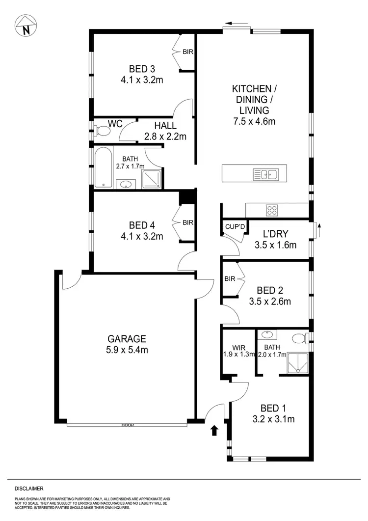 Floorplan of Homely house listing, 10 Sorrel Avenue, Bonshaw VIC 3352