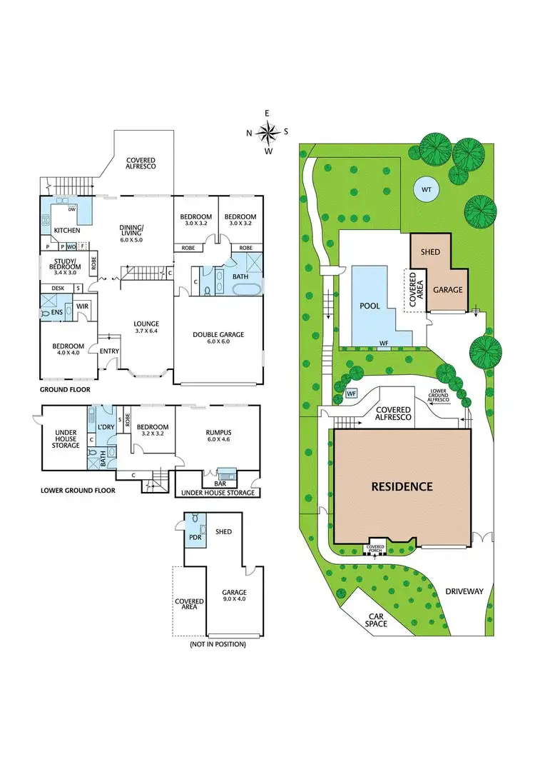 Floorplan of Homely house listing, 7 Cityview Court, Eltham VIC 3095