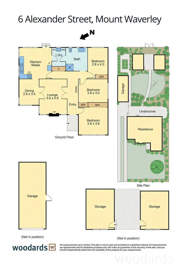 Floorplan of Homely house listing, 6 Alexander Street, Mount Waverley VIC 3149