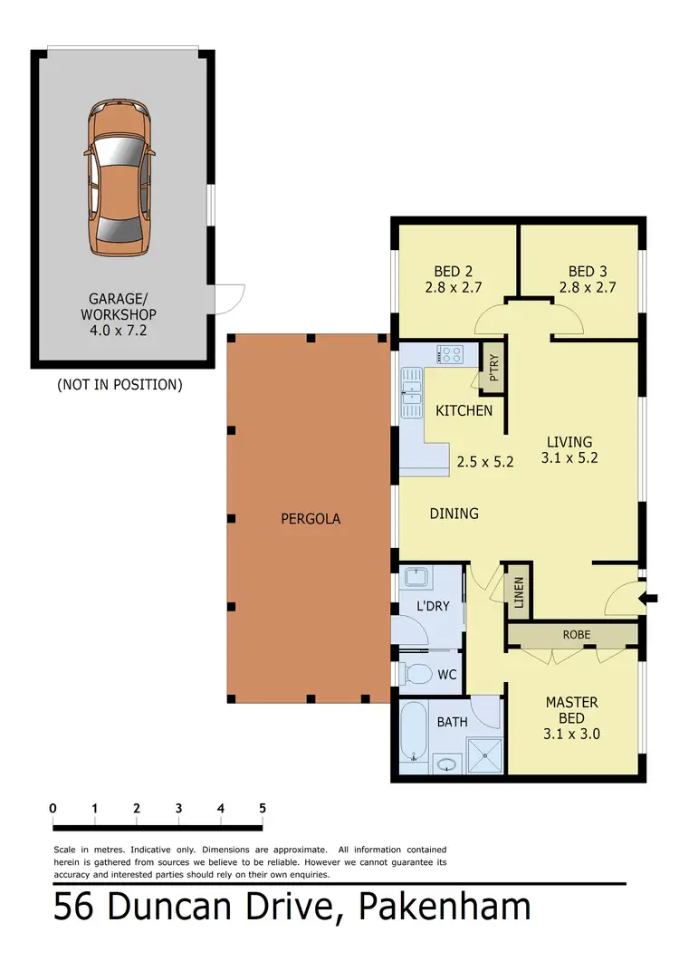 Floorplan of Homely house listing, 56 Duncan Drive, Pakenham VIC 3810