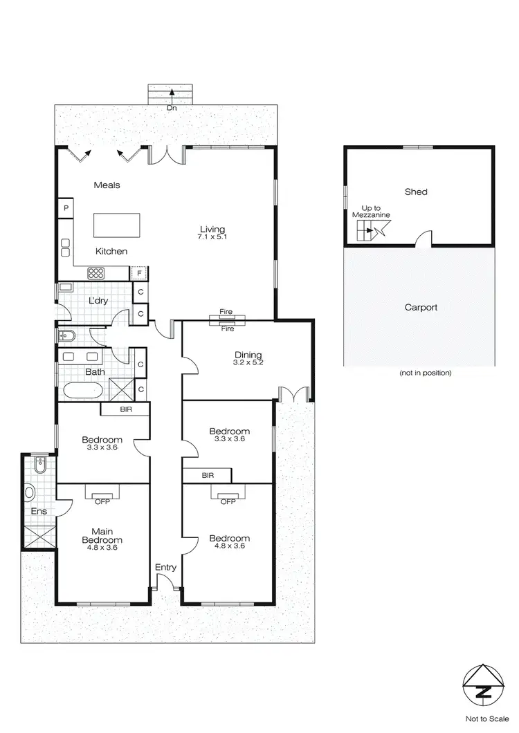 Floorplan of Homely house listing, 1348 Gregory Street, Lake Wendouree VIC 3350