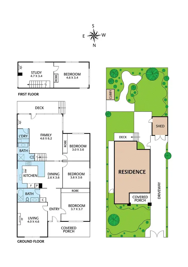 Floorplan of Homely house listing, 32 John Street, Eltham VIC 3095