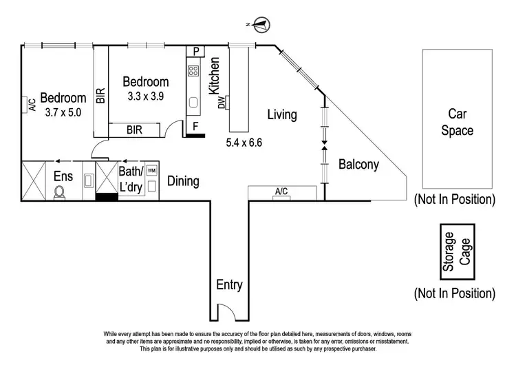 Floorplan of Homely apartment listing, A3.L4/68 Cape Street, Heidelberg VIC 3084