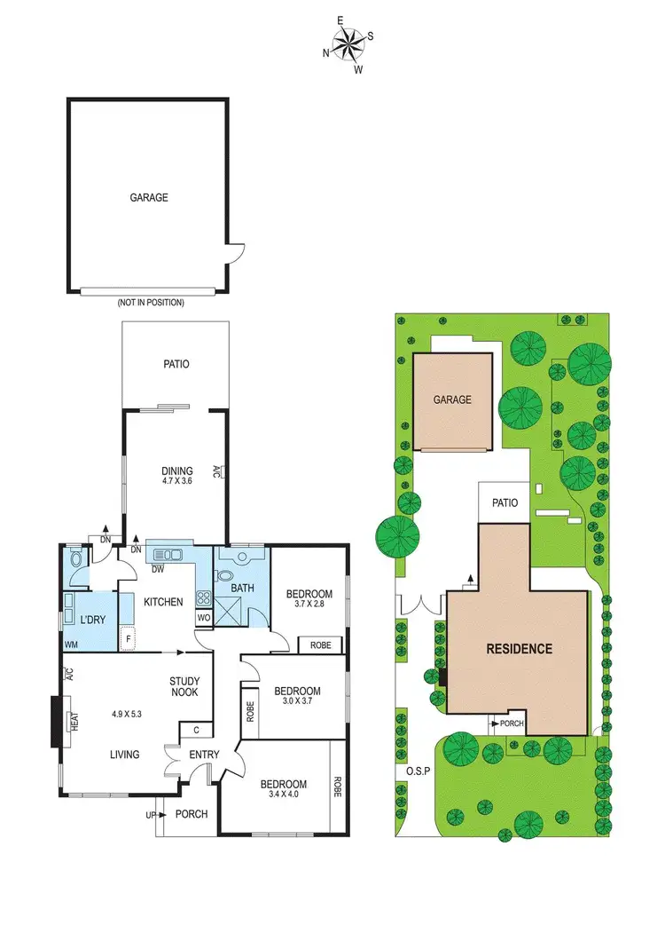 Floorplan of Homely house listing, 2 Royena Road, Moorabbin VIC 3189