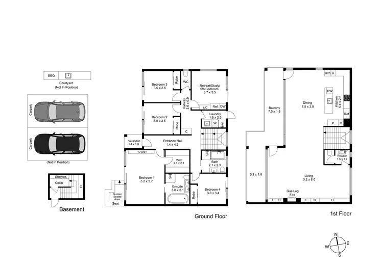 Floorplan of Homely house listing, 5/113 Esplanade, Williamstown VIC 3016