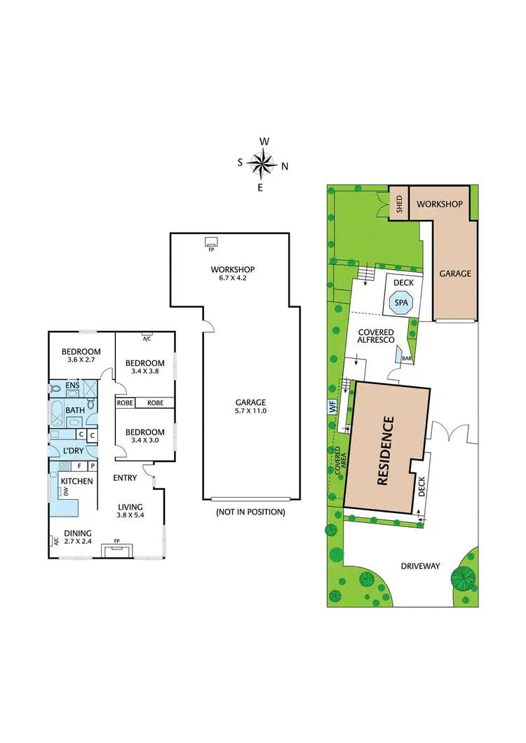 Floorplan of Homely house listing, 131 Grand Boulevard, Montmorency VIC 3094