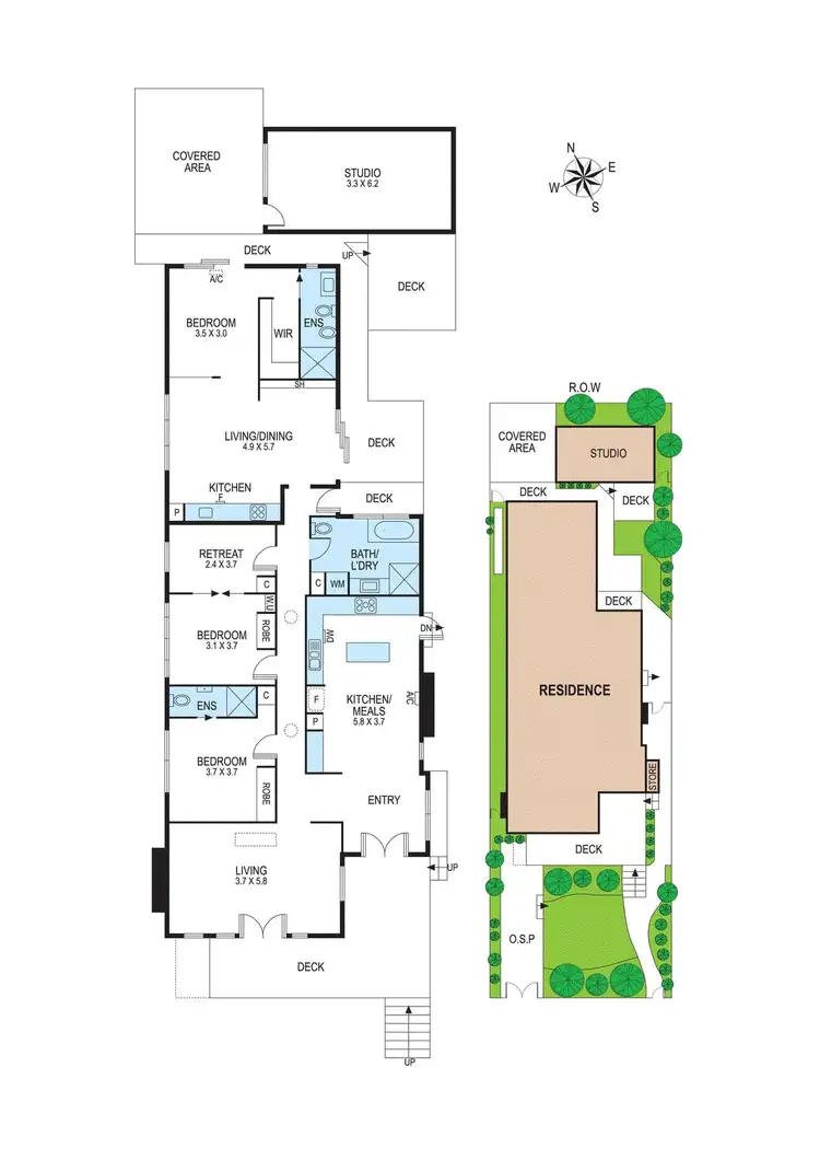 Floorplan of Homely house listing, 154 Leila Road, Carnegie VIC 3163