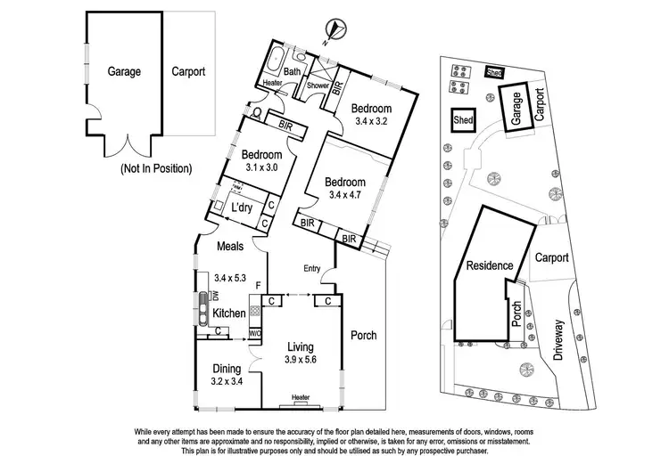 Floorplan of Homely house listing, 58 Duff Parade, Viewbank VIC 3084