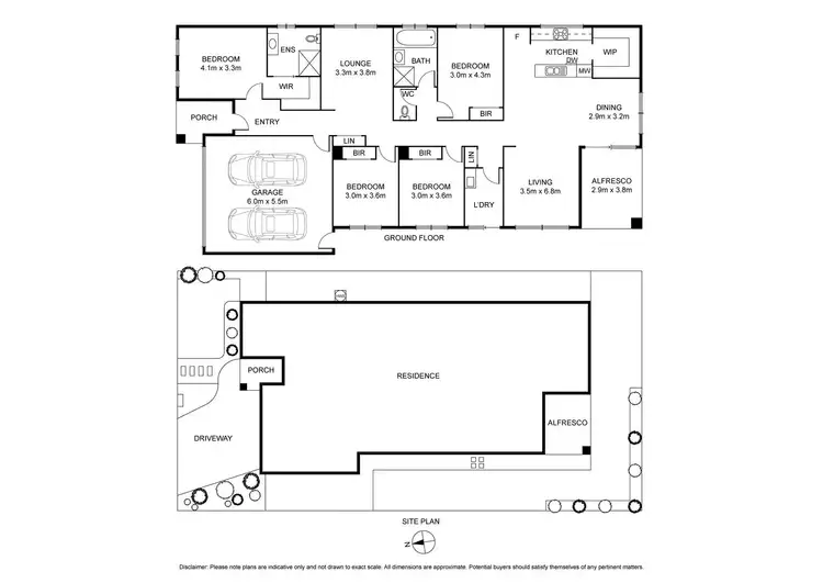 Floorplan of Homely house listing, 48 Pelican Way, Lara VIC 3212