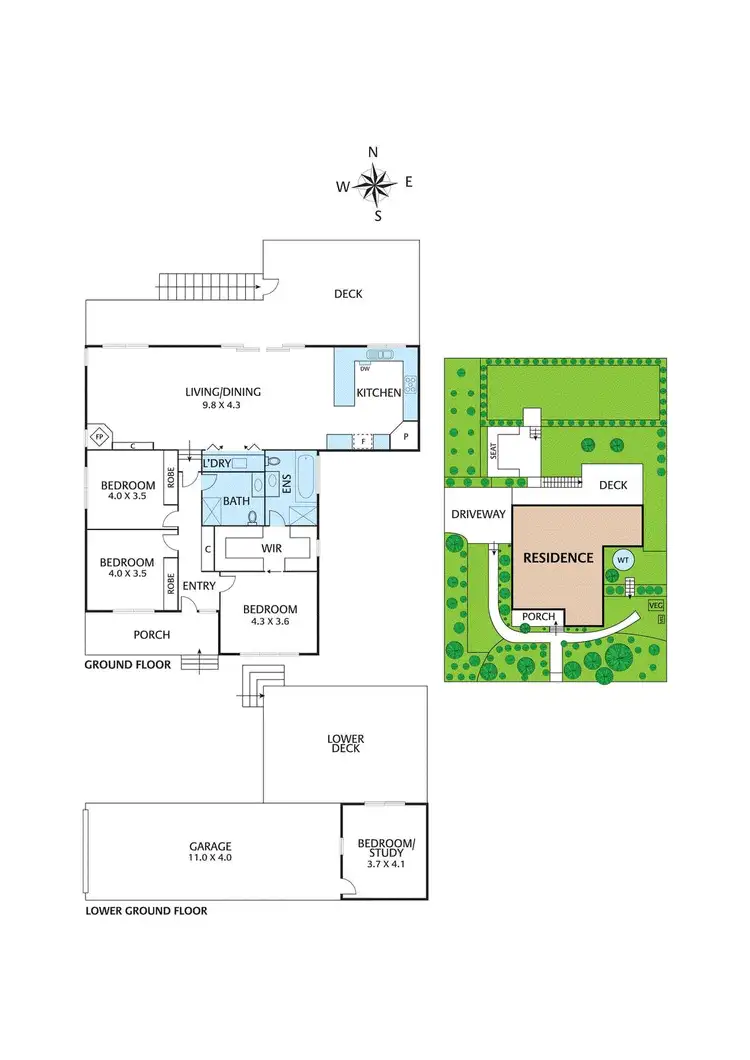 Floorplan of Homely house listing, 2 Crowther Avenue, Wattle Glen VIC 3096