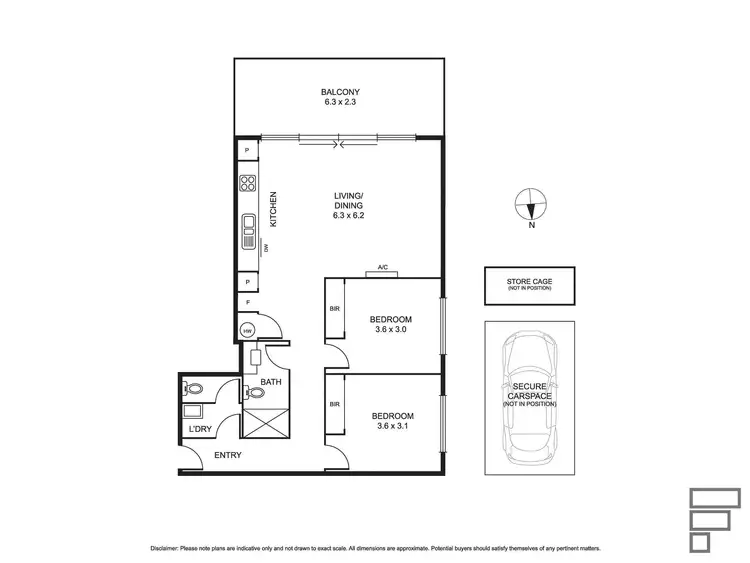 Floorplan of Homely apartment listing, Address available on request